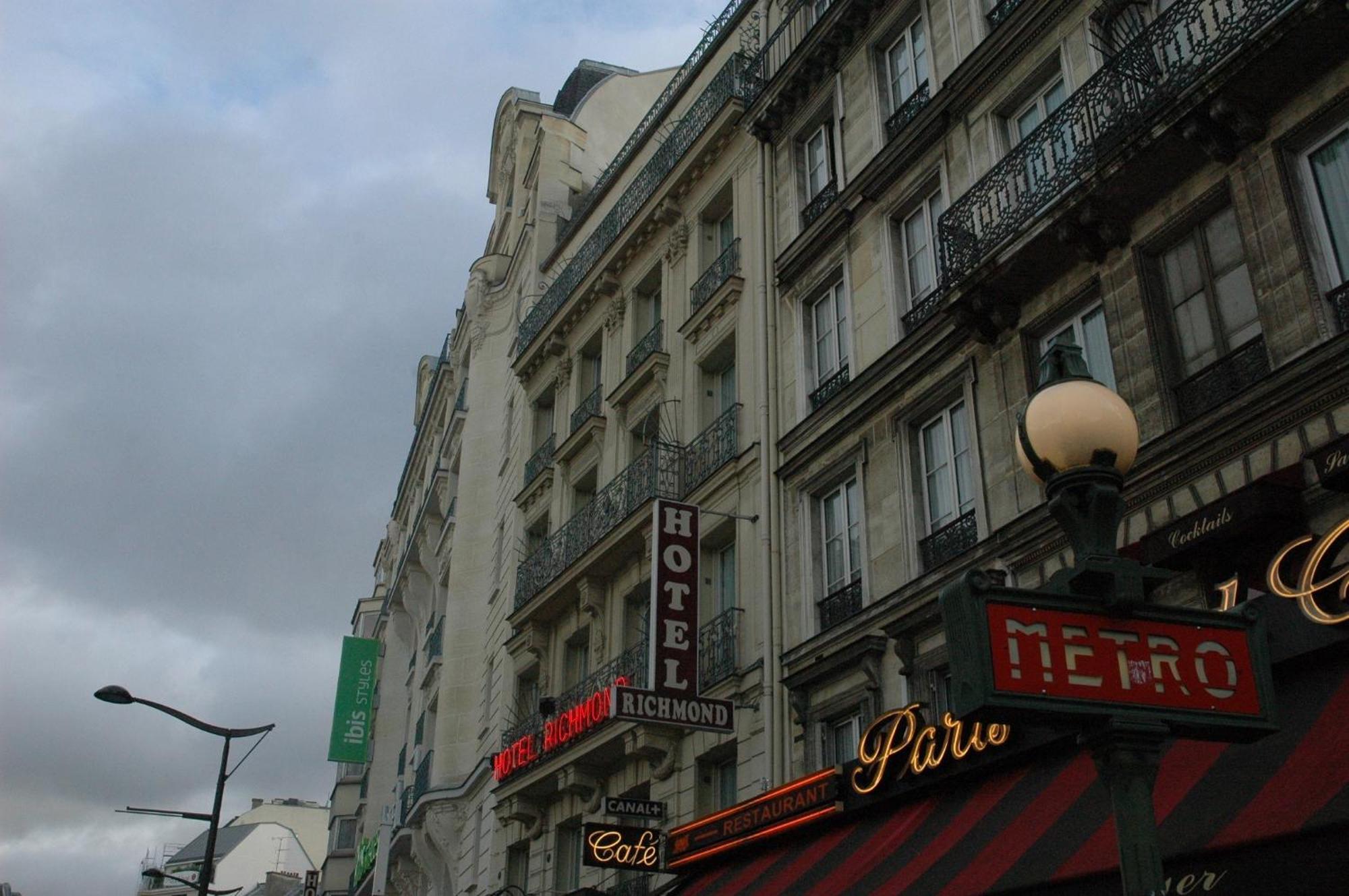 Hotel Richmond Gare Du Nord Paris Exterior photo