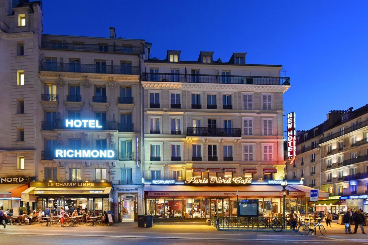Hotel Richmond Gare Du Nord Paris Exterior photo